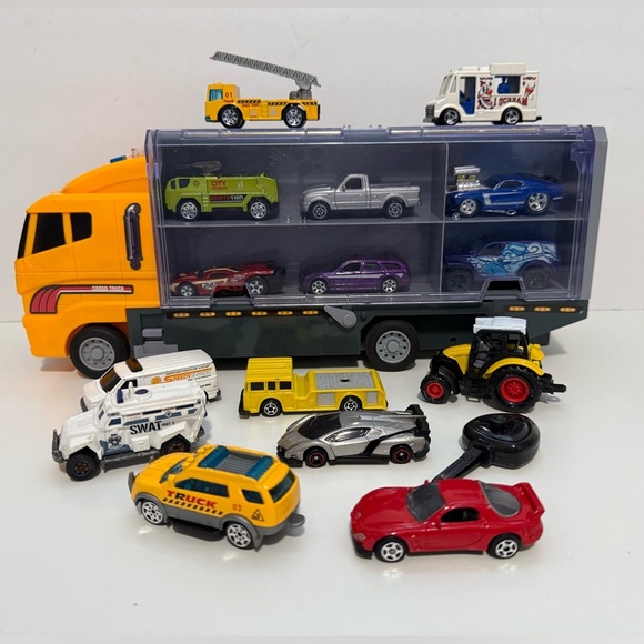 Car Carrier Truck Set - Picture 2 of 7